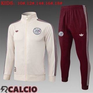 Insieme Tuta Calcio - Giacca AFC Ajax Bambino Giallo 2025/2026  Insieme Tuta Calcio - Giacca AFC Ajax Bambino Giallo 2025/2026