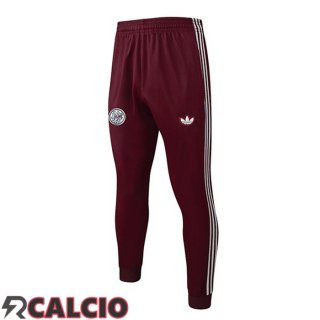 Pantaloni Da Allenamento AFC Ajax Rosso 2025/2026  Pantaloni Da Allenamento AFC Ajax Rosso 2025/2026