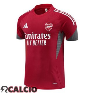 T Shirt Allenamento Arsenal Rosso 2025/2026  T Shirt Allenamento Arsenal Rosso 2025/2026