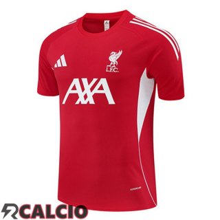 T Shirt Allenamento FC Liverpool Rosso 2025/2026  T Shirt Allenamento FC Liverpool Rosso 2025/2026
