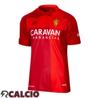 Terza Maglie Calcio Real Zaragoza Rosso 2025/2026  Terza Maglie Calcio Real Zaragoza Rosso 2025/2026