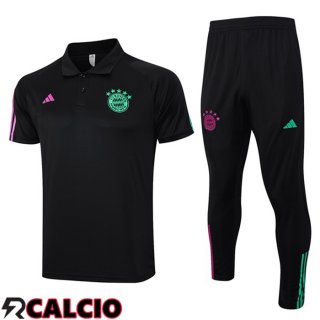 Maglia Polo Bayern Monaco + Pantaloni Nero 2023/2024