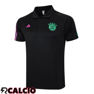 Maglia Polo Bayern Monaco Nero 2023/2024