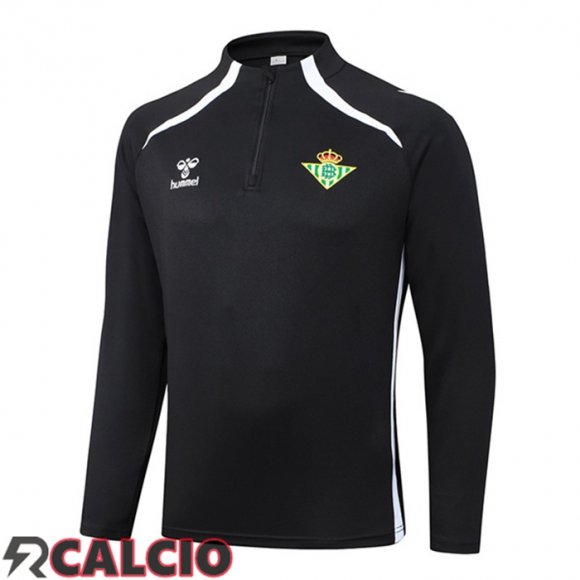 Felpa Allenamento Real Betis Nero 2025/2026