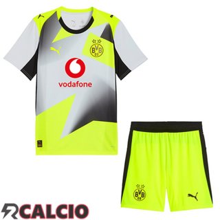 Seconda Maglie Calcio Dortmund Bambino 2025/2026  Seconda Maglie Calcio Dortmund Bambino 2025/2026
