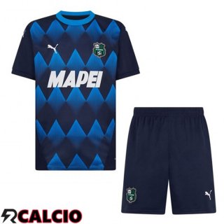 Terza Maglia US Sassuolo Bambino Blu 2024/2025
