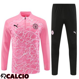 Insieme Tuta Calcio Manchester City Rosa 2024/2025