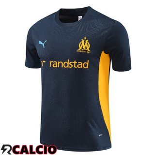 T Shirt Allenamento Marsiglia OM Blu Reale 2024/2025