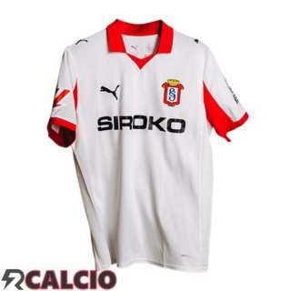 Terza Maglie Calcio Sporting Gijon Bianco 2025/2026  Terza Maglie Calcio Sporting Gijon Bianco 2025/2026