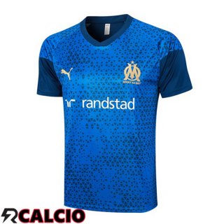 T Shirt Allenamento Marsiglia OM Blu 2023/2024