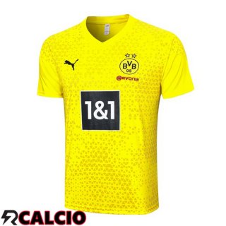 T Shirt Allenamento Dortmund BVB Giallo 2023/2024