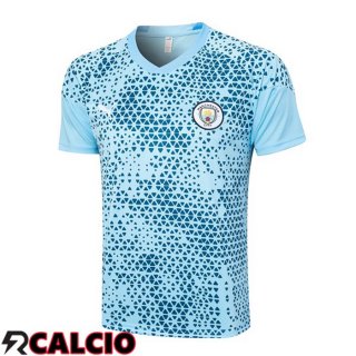 T Shirt Allenamento Manchester City Blu 2023/2024