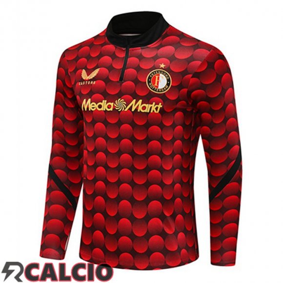 Felpa Allenamento Feyenoord Rosso 2025/2026