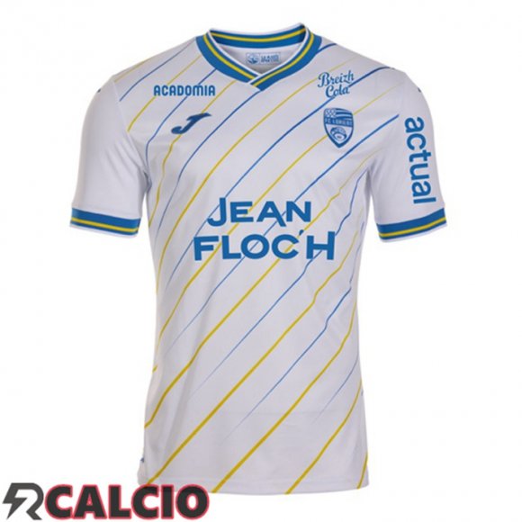Seconda Maglie Calcio FC Lorient Bianco 2025/2026  Seconda Maglie Calcio FC Lorient Bianco 2025/2026