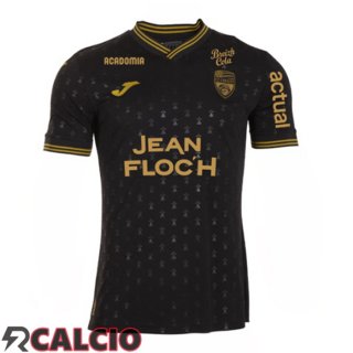 Terza Maglie Calcio FC Lorient Nero 2025/2026