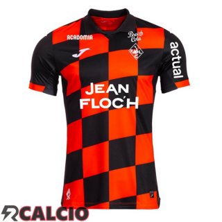 Prima Maglie Calcio FC Lorient Rosso Nero 2025/2026