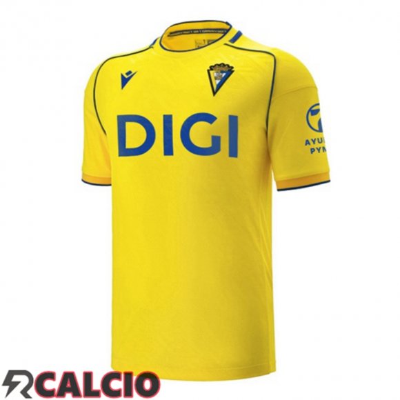 Prima Maglie Calcio Cadiz CF Giallo 2025/2026  Prima Maglie Calcio Cadiz CF Giallo 2025/2026