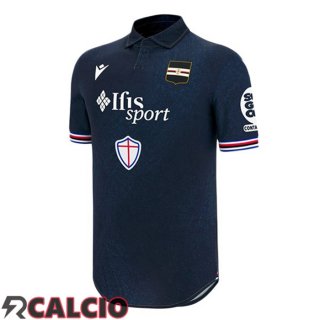 Terza Maglie Calcio UC Sampdoria Nero 2025/2026  Terza Maglie Calcio UC Sampdoria Nero 2025/2026
