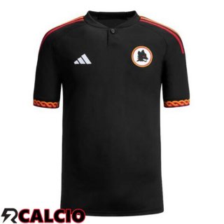 Terza Maglia AS Roma Nero 2023/2024  Terza Maglia AS Roma Nero 2023/2024