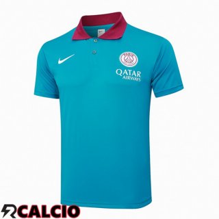 Maglie Polo Paris PSG Blu 2024/2025  Maglie Polo Paris PSG Blu 2024/2025