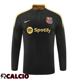 Felpa Allenamento FC Barcellona Nero 2024/2025  Felpa Allenamento FC Barcellona Nero 2024/2025