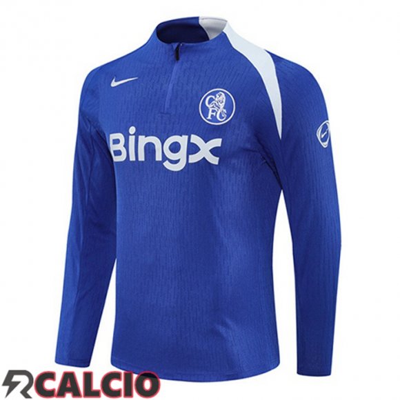 Felpa Allenamento FC Chelsea Blu 2025/2026  Felpa Allenamento FC Chelsea Blu 2025/2026