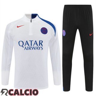 Insieme Tuta Calcio Paris PSG Bianco 2025/2026  Insieme Tuta Calcio Paris PSG Bianco 2025/2026