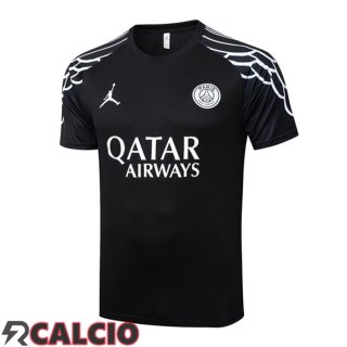 T Shirt Allenamento Paris PSG Nero 2025/2026