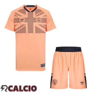 Seconda Maglie Calcio Le Havre AC Bambino Rosa 2025/2026