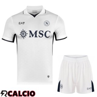 Insieme Seconda Maglia SSC Napoli + Pantaloncini 2024/2025