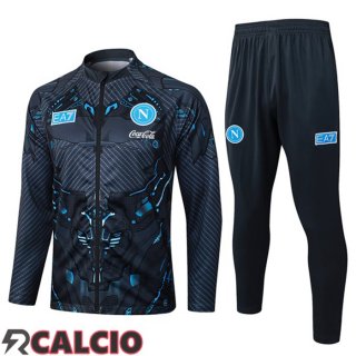 Insieme Tuta Calcio - Giacca SSC Napoli Grigio 2025/2026