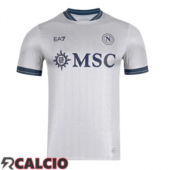 Maglie Calcio SSC Napoli EURO Portiere Grigio 2025/2026