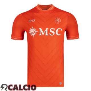 Maglie Calcio SSC Napoli Portiere Arancia 2025/2026  Maglie Calcio SSC Napoli Portiere Arancia 2025/2026