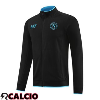 Giacca Calcio SSC Napoli Nero 2023/2024  Giacca Calcio SSC Napoli Nero 2023/2024