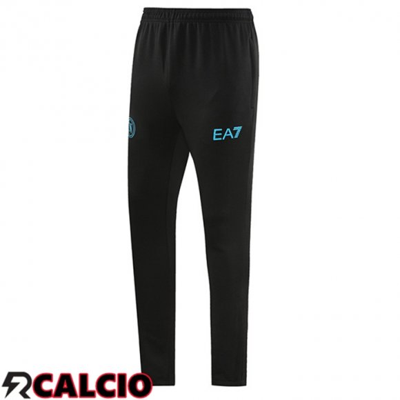 Pantaloni Da Allenamento SSC Napoli Nero 2023/2024  Pantaloni Da Allenamento SSC Napoli Nero 2023/2024