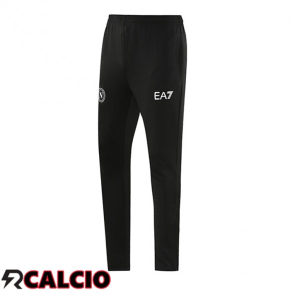 Pantaloni Da Allenamento SSC Napoli Nero 2023/2024  Pantaloni Da Allenamento SSC Napoli Nero 2023/2024