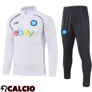 Insieme Tuta Calcio SSC Napoli Bianco 2023/2024