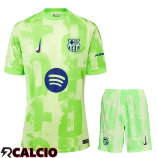 Insieme Terza Maglia FC Barcellona + Pantaloncini 2024/2025