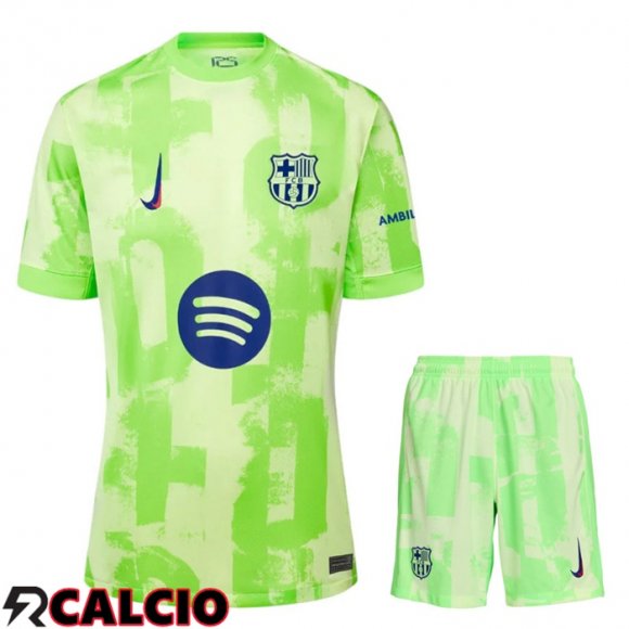 Insieme Terza Maglia FC Barcellona + Pantaloncini 2024/2025  Insieme Terza Maglia FC Barcellona + Pantaloncini 2024/2025