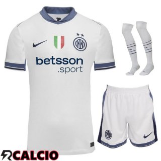 Insieme Seconda Maglia Inter Milan (Pantaloncini + Calzini) 2024/2025