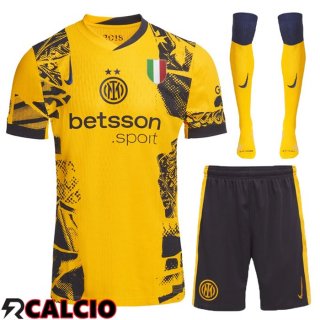Insieme Terza Maglia Inter Milan (Pantaloncini + Calzini) 2024/2025