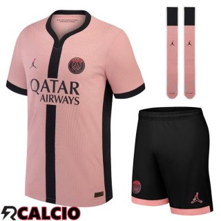 Insieme Terza Maglia Paris PSG (Pantaloncini + Calzini) 2024/2025
