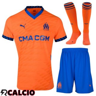 Insieme Terza Maglia Marsiglia OM (Pantaloncini + Calzini) 2024/2025