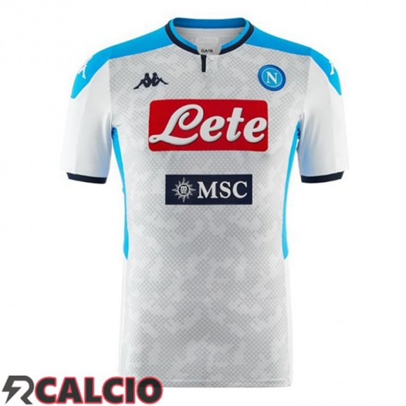 Terza Maglie Calcio SSC Napoli Retro Grigio 2019-2020  Terza Maglie Calcio SSC Napoli Retro Grigio 2019-2020