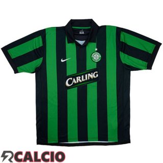 Seconda Maglie Calcio Celtic FC Retro Verde Nero 2006-2007  Seconda Maglie Calcio Celtic FC Retro Verde Nero 2006-2007