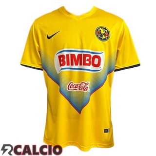 Prima Maglie Calcio Club America Retro Giallo 2013-2014  Prima Maglie Calcio Club America Retro Giallo 2013-2014
