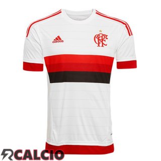 Seconda Maglie Calcio Flamengo Retro Bianco 2015-2016  Seconda Maglie Calcio Flamengo Retro Bianco 2015-2016