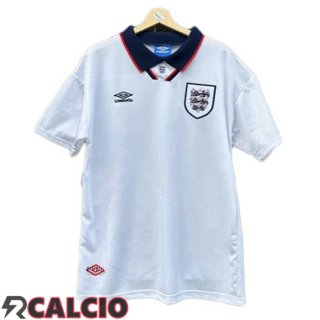 Prima Maglie Calcio Inghilterra Retro Bianco 1993-1995  Prima Maglie Calcio Inghilterra Retro Bianco 1993-1995