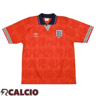 Seconda Maglie Calcio Inghilterra Retro Arancia 1990  Seconda Maglie Calcio Inghilterra Retro Arancia 1990