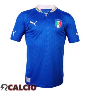 Prima Maglie Calcio Italia Retro Blu 2012  Prima Maglie Calcio Italia Retro Blu 2012